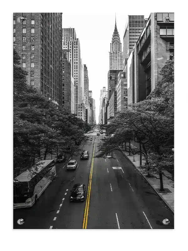 Chrysler Building Over Park Avenue