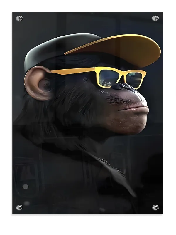 Krom Solbriller Blik Plakat