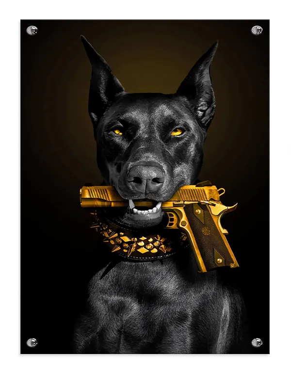 Modig Styrke Kontrast Plakat