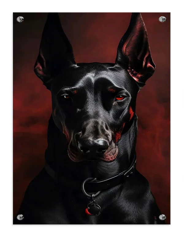Natlig Silhuet Plakat