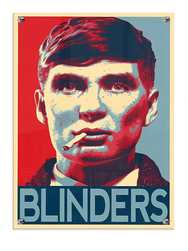 Ikonisk Blinders Plakat