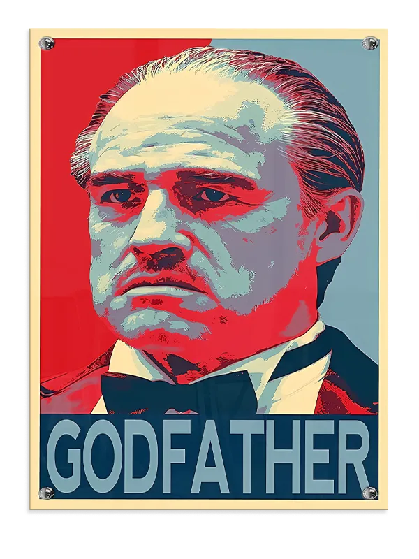 Ikonisk Godfather Portræt
