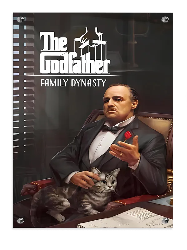 The Godfather with Cat