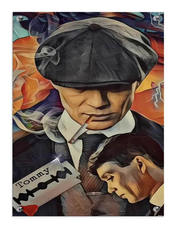 Peaky Blinders Ikonisk Portræt