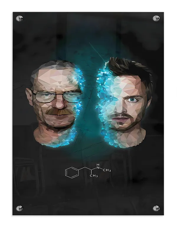Ikonisk Breaking Bad Portræt