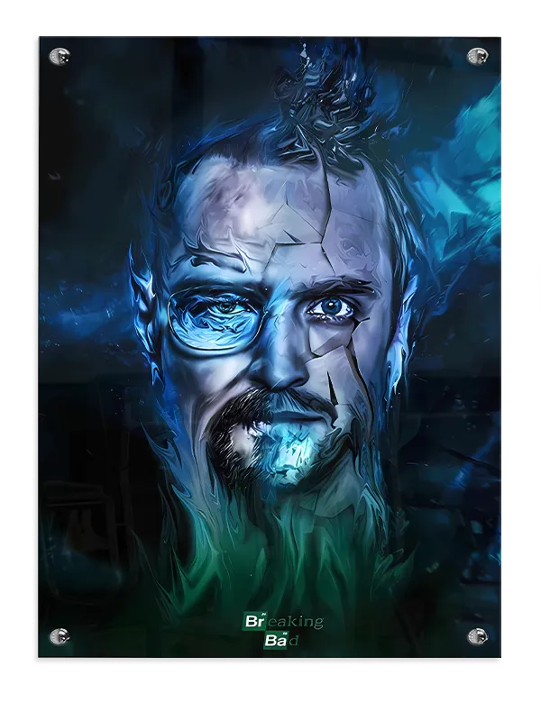 Dual Face Breaking Bad Poster