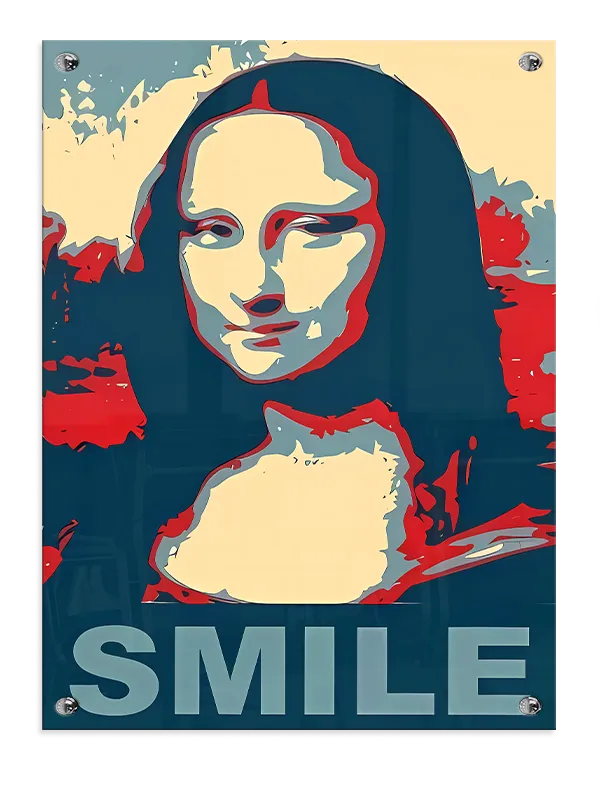 Ikonisk Smile Plakat