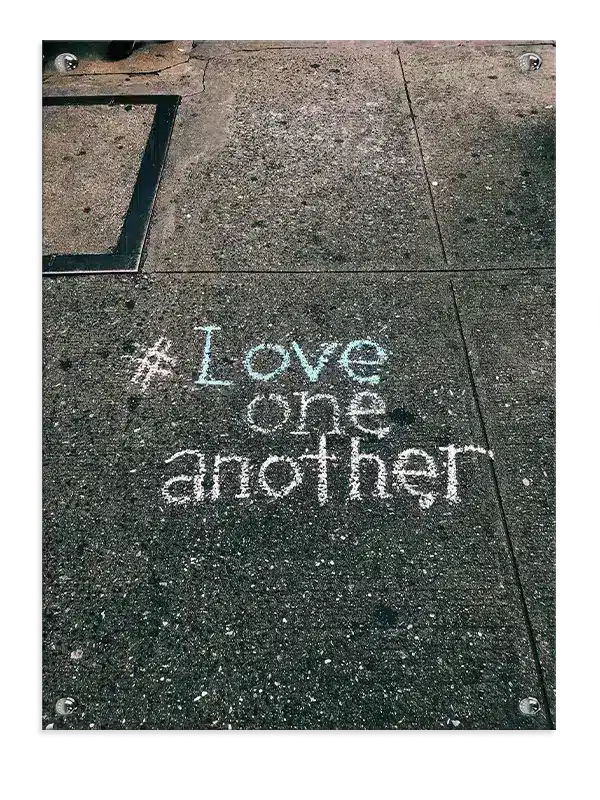 Fortov kridttekst med typografi tekstur hashtag
