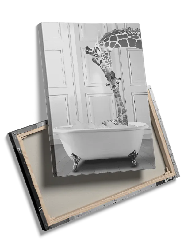 Giraffens Badedag i Stuen