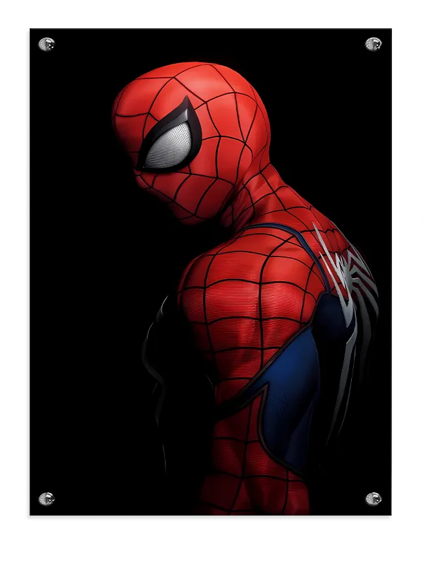 Spider-man i Mørk Silhuet