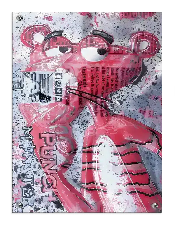 Pink Panther Street Art