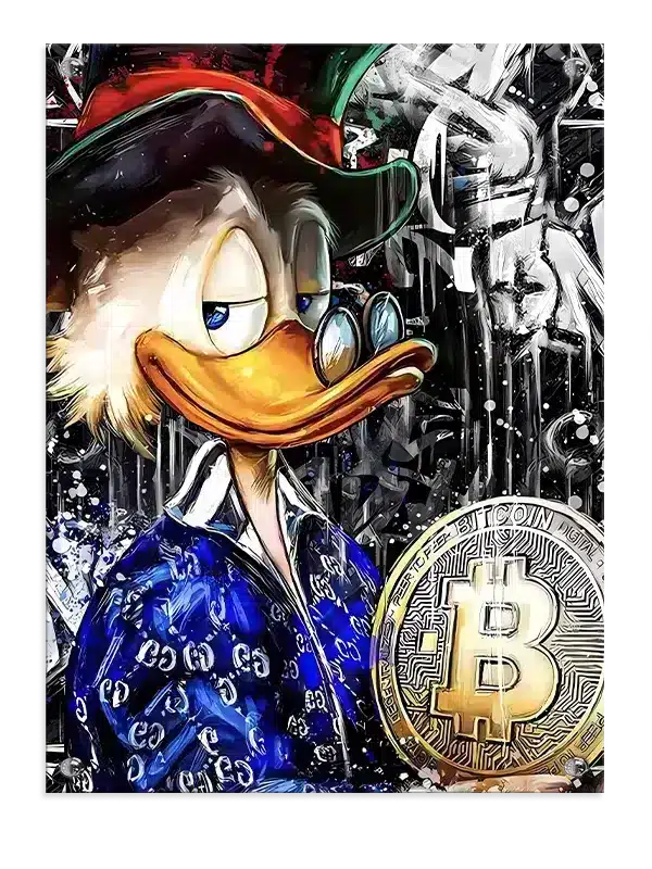 Ande med Bitcoin Mønt