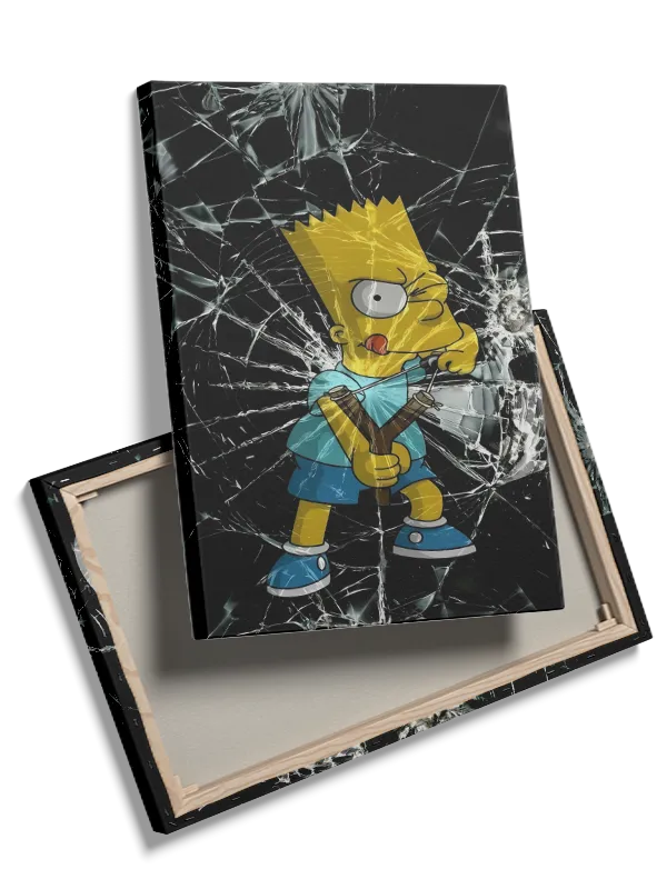 Bart med Slangebøsse og Glas