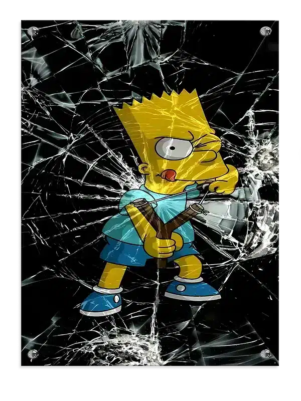 Bart med Slangebøsse og Glas