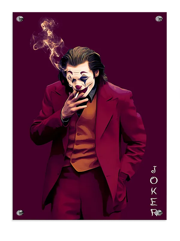 Joker med Cigaret Røg
