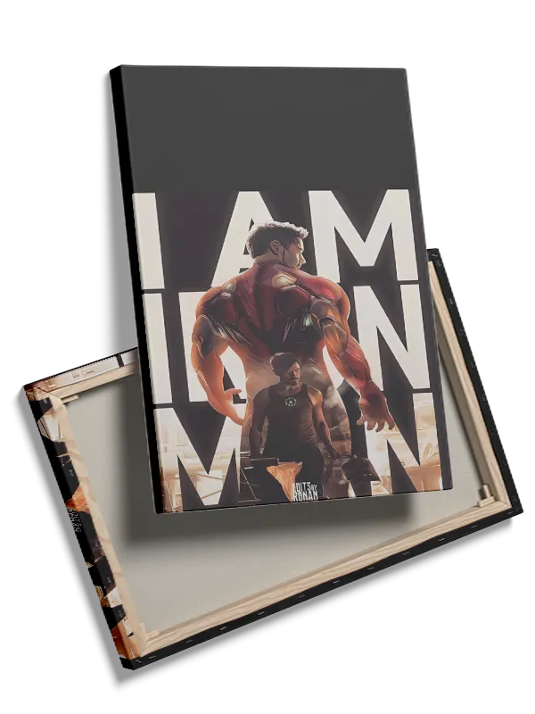 I Am Iron Man Silhuet
