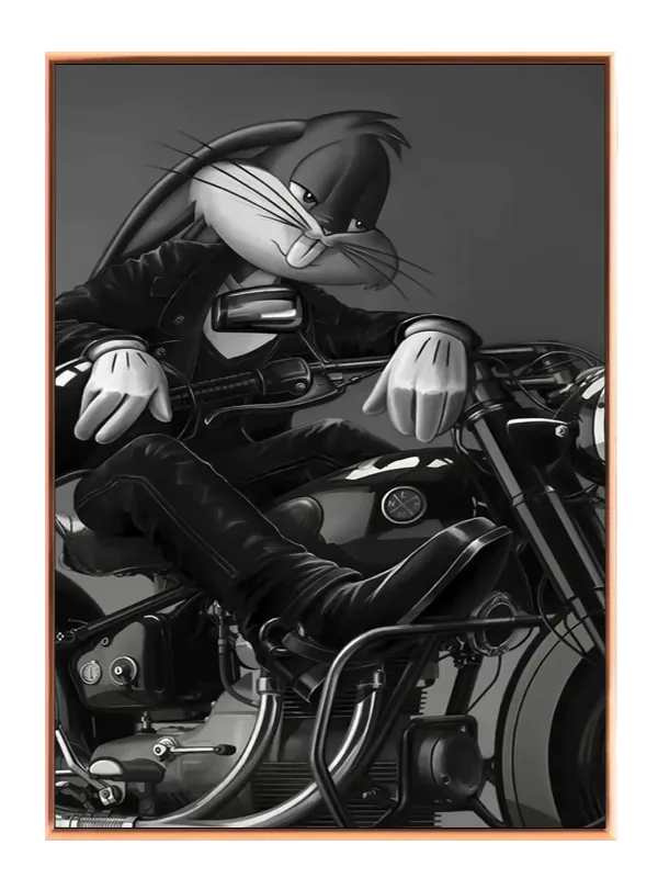 Tegneseriekanin på Klassisk Motorcykel