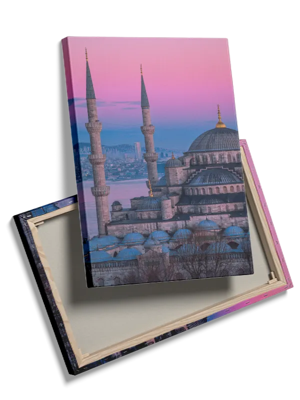 Istanbul Mosque At Sunset