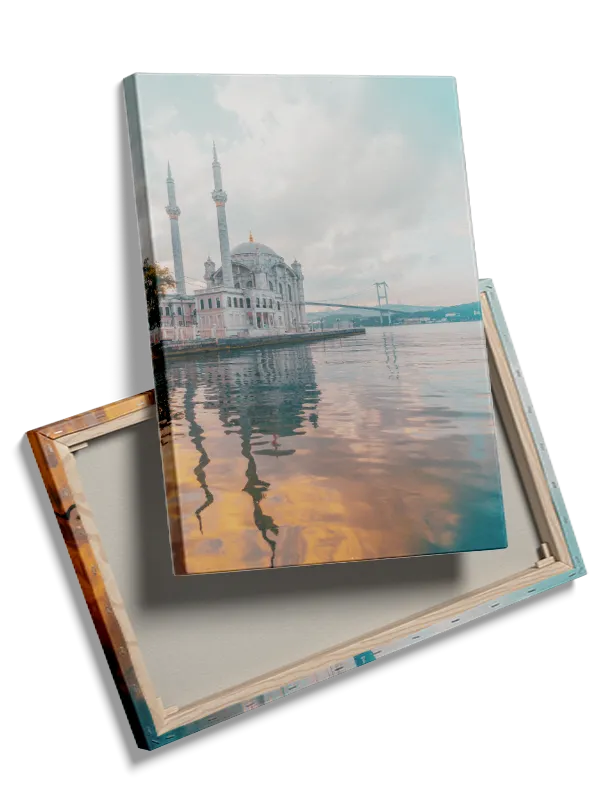 Mosque By Calm Waters