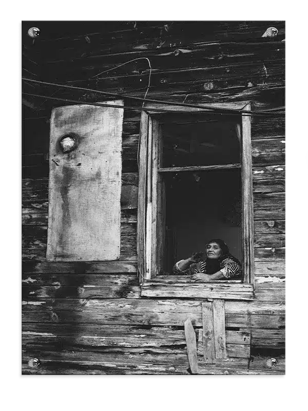 Elderly Woman At Window