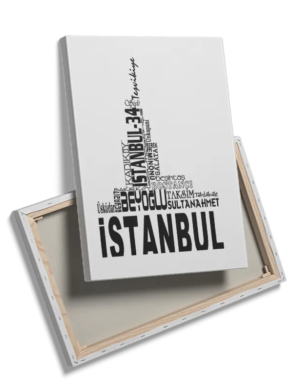 Istanbul Typographic Poster Design