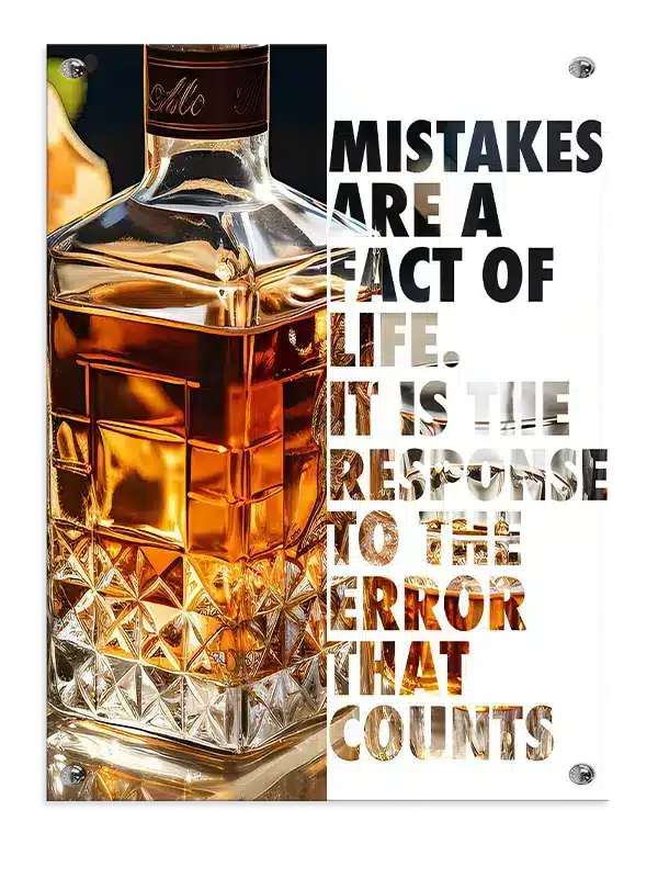 Mistakes And Mastery Plakat