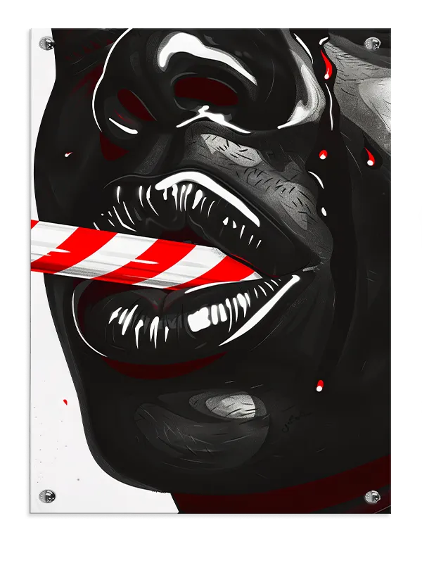 Elektrisk Læber Edition LIPS14 Plakat