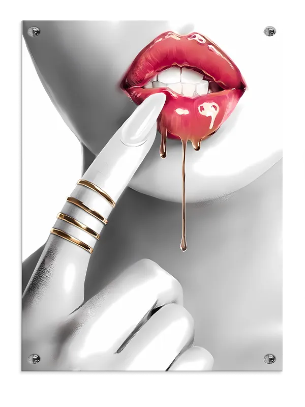 Neon Læber Edition LIPS18 Plakat