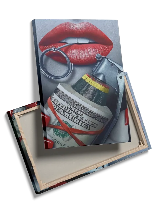 Elektrisk Læber Edition LIPS33 Plakat
