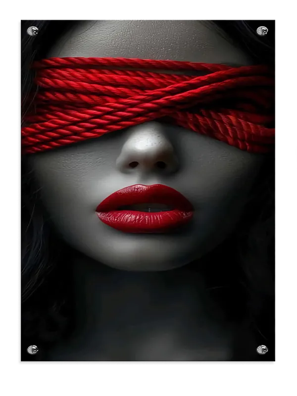 Rød Læber Edition LIPS37 Plakat