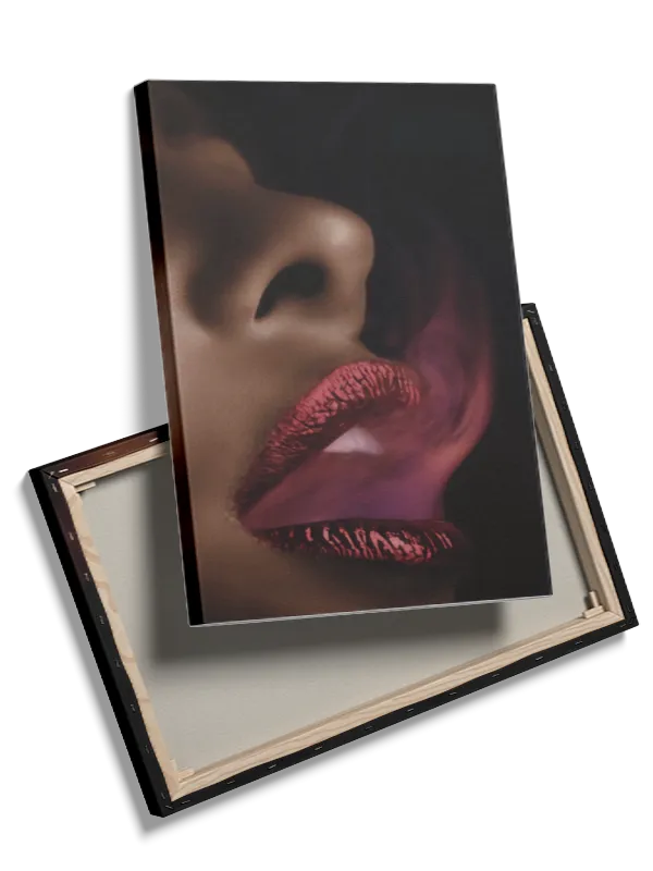 Sort Læber Edition LIPS39 Plakat