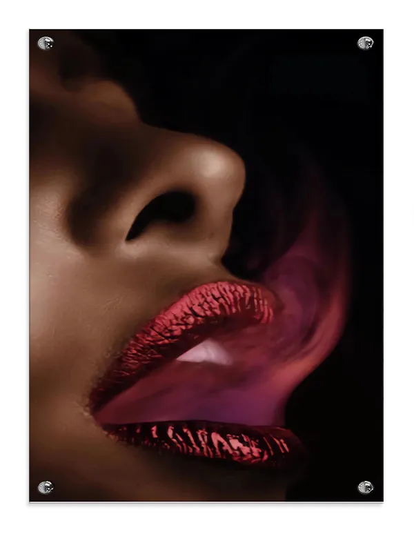 Sort Læber Edition LIPS39 Plakat