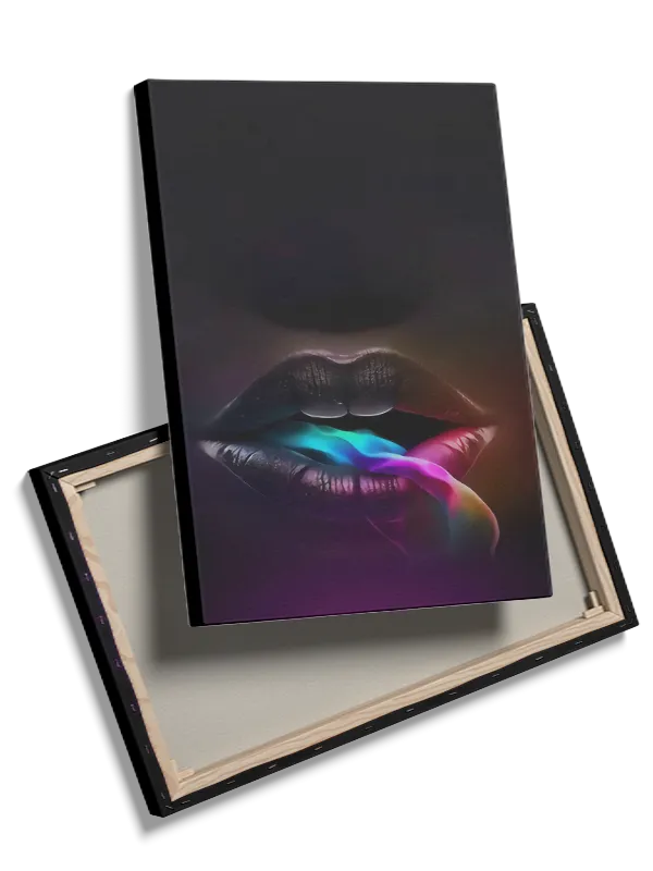 Lyserød Læber Edition LIPS44 Plakat