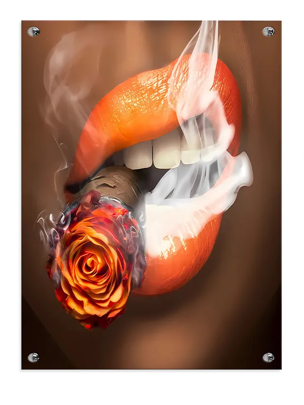 Neon Læber Edition LIPS6 Plakat