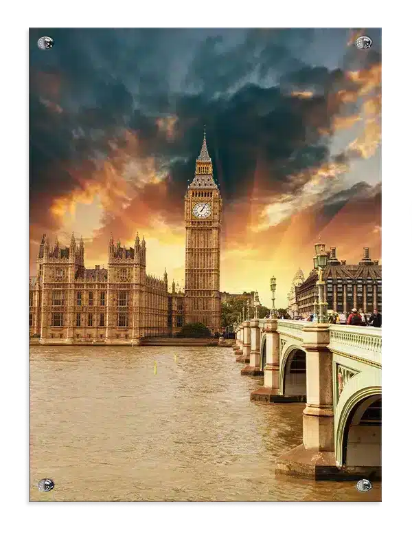 Big Ben Sunset View London