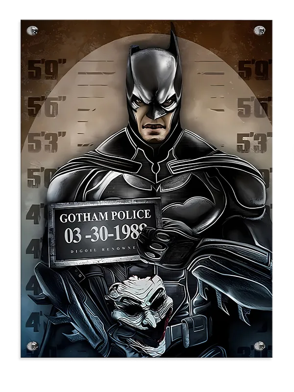 Kold Portræt Noir Plakat