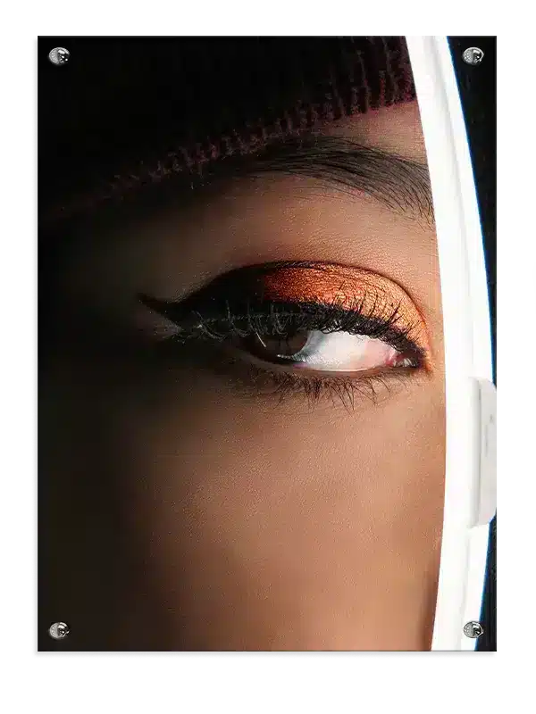 Nærbillede af Øje med Eyeliner