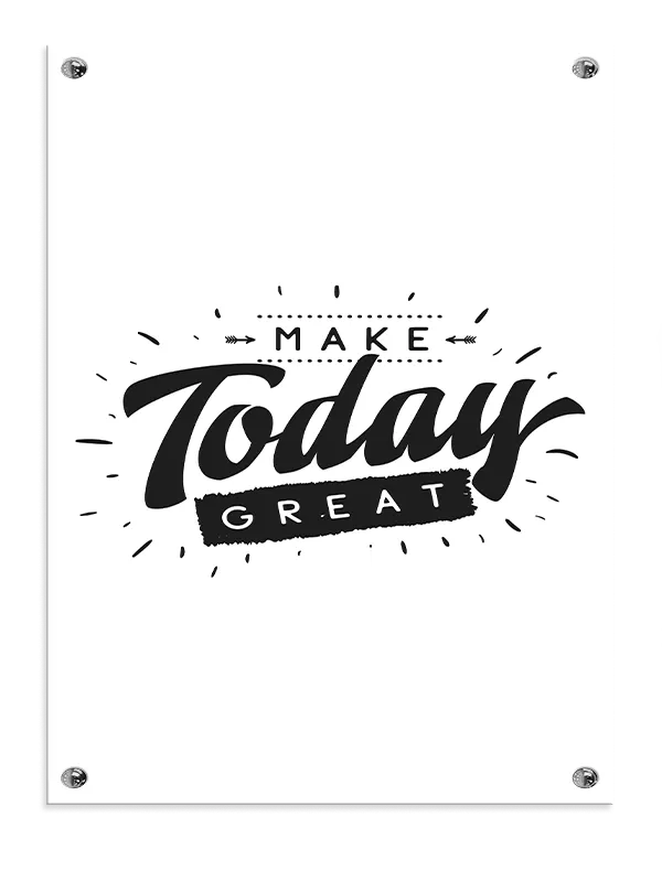Make Today Great Plakat
