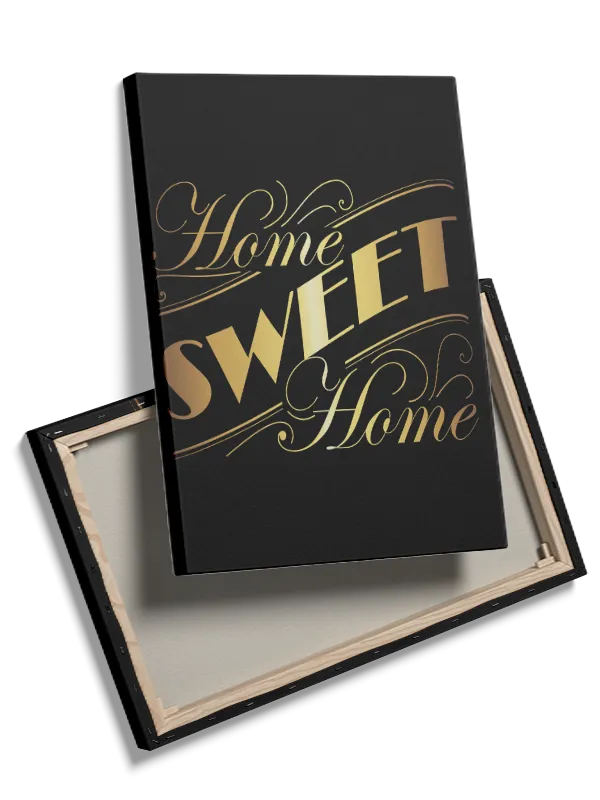 Home Sweet Home Citater Plakat