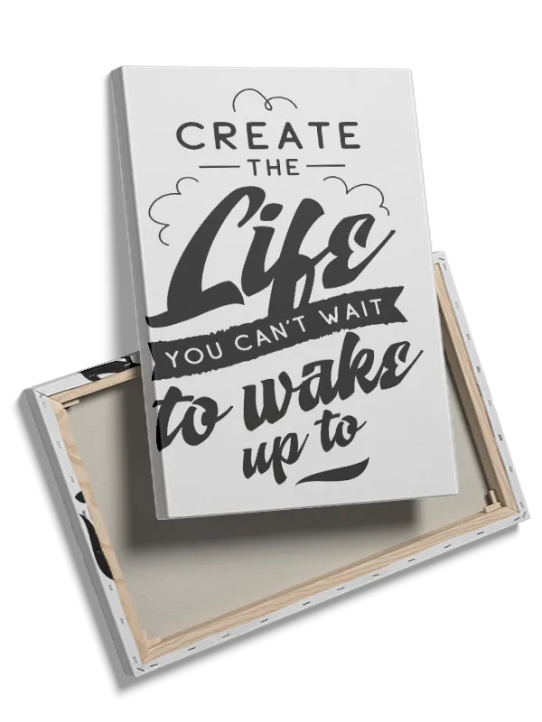 Create The Life Plakat