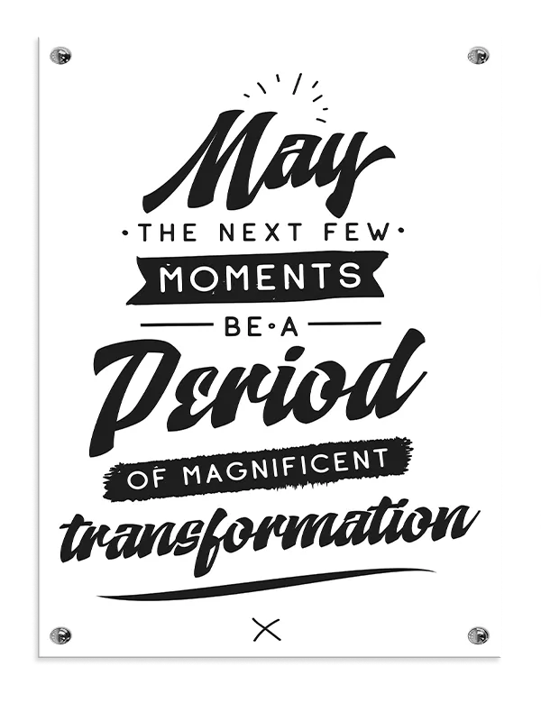 May The Next Few Moments Plakat