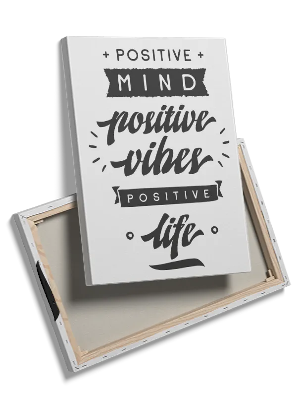 Positivt Sind Positivt Liv Plakat
