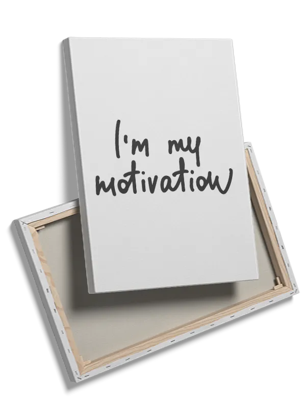 Jeg Er Min Motivation Plakat