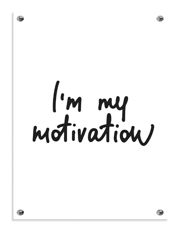 Jeg Er Min Motivation Plakat