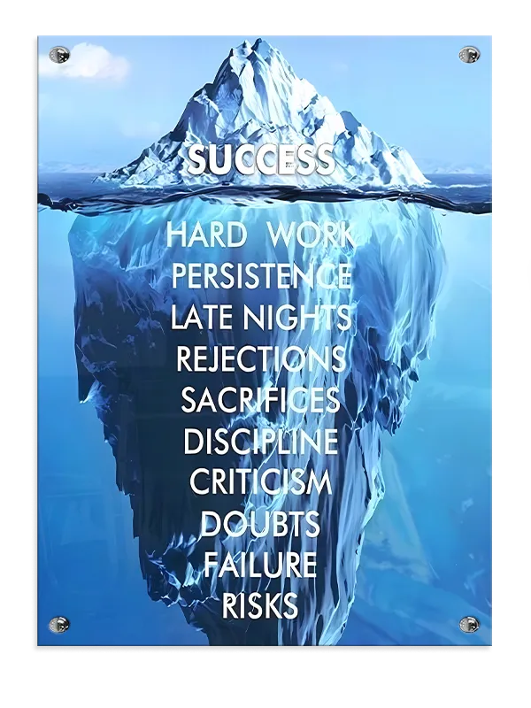 Succes Under Overfladen Plakat Edition No1