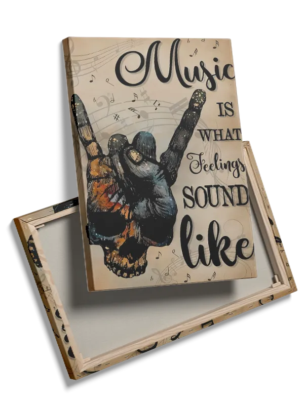 Musik Følelser Plakat