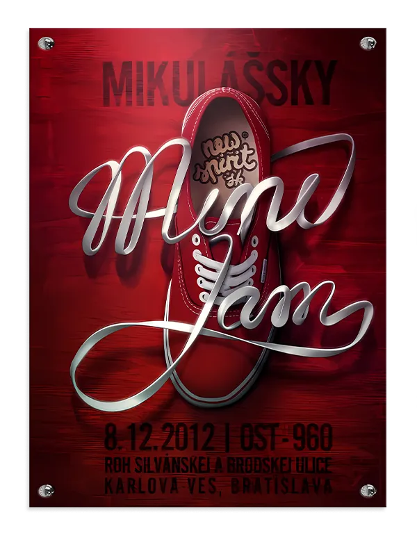 Mikulássky Mini Jam Plakat