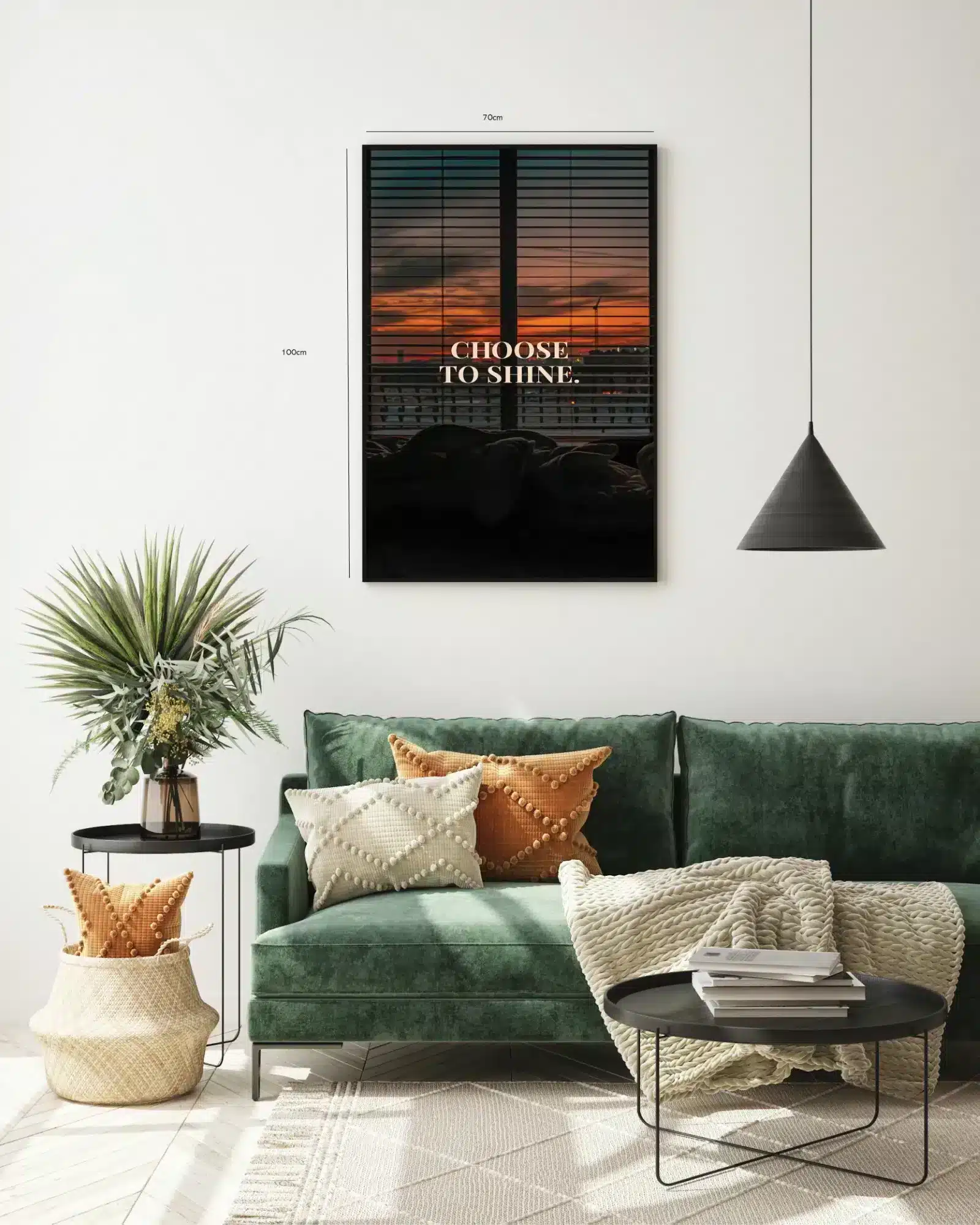 Vælg At Stråle Plakat