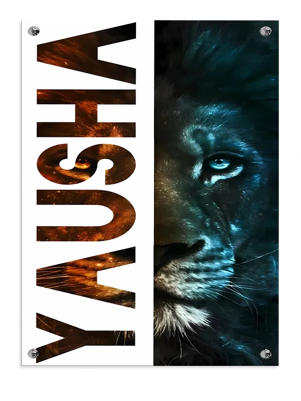 Yasha Typografi Plakat