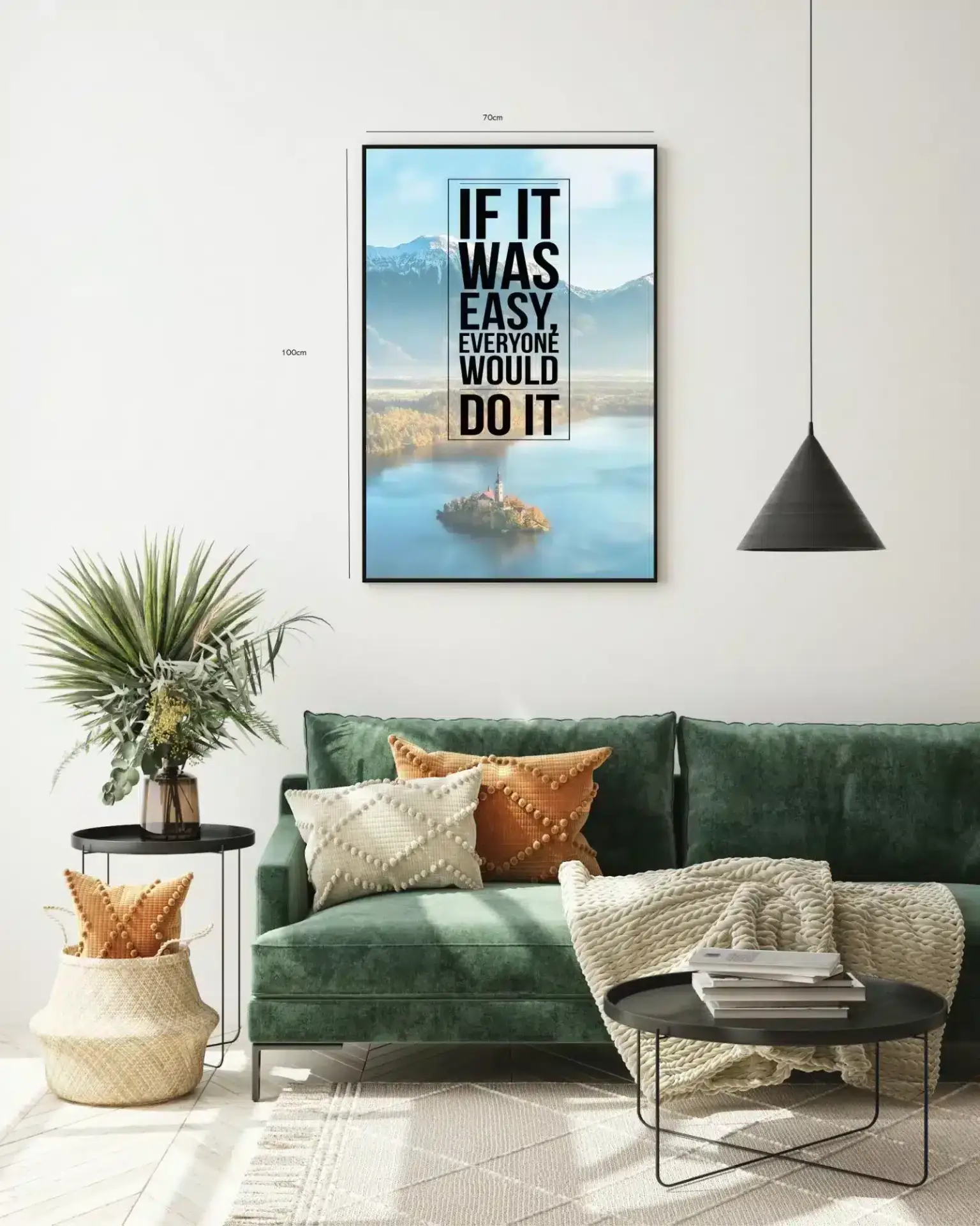 Hvis Det Var Let Plakat